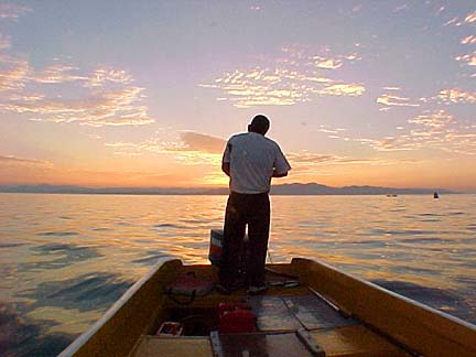 Fishing guide, Sea of Cortez, Baja California, Mexico.