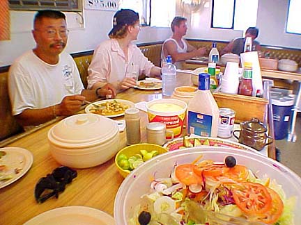 Dining galley, Jose Andres, Baja Calilfornia, Mexico.