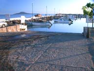 Downtown Loreto launch ramp, Baja California, Mexico.