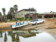 Old Mill launch ramp, Baja California, Mexico.