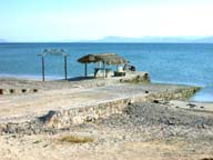 Hotel Punta Chivato launch ramp, Baja California, Mexico.