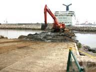 Puerto Ensendada launch ramp, Baja California, Mexico.