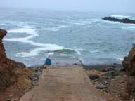 Puerto Santo Tomas launch ramp, Baja California, Mexico.