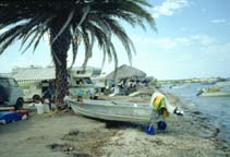 San Lucas Cove launch ramp, Baja California, Mexico.