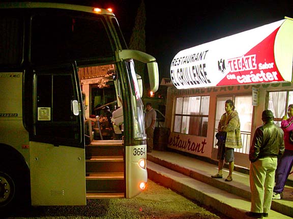 Bus station, El Rosario, Baja California, Mexico, Photo