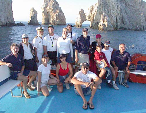Photo of Western Outdoor News staff at Cabo San Lucas, Mexico.