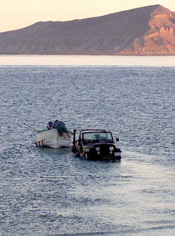 Campo Bufeo, Baja California, Mexico Boat Launching Photo 1