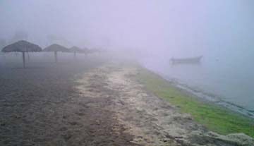 Loreto Mexico Foggy Morning Beach Photo 1