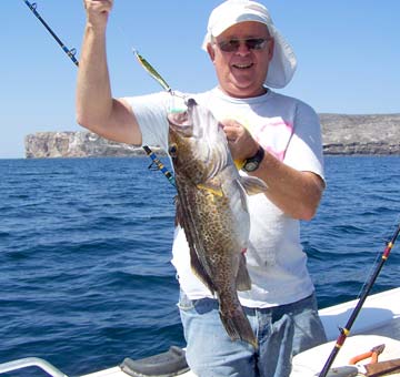 Santa Rosalia Mexico Goldspotted Bass Fishing Photo 1