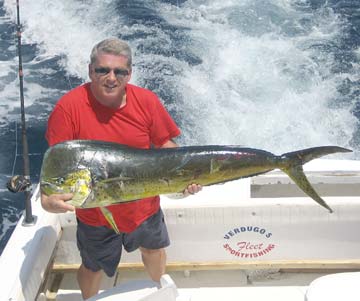 Dorado caught at East Cape, Mexico.