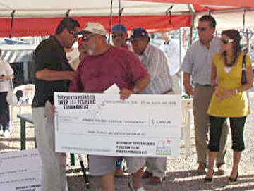 Fishing tournament at Rocky Point, Mexico.