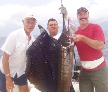 Sailfish release at Ixtapa, Mexico.