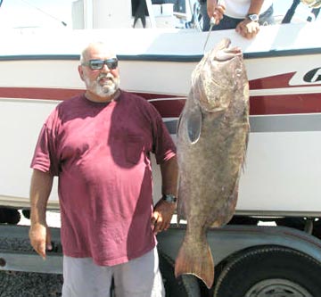Grouper fishing at Rocky Point, Mexico.