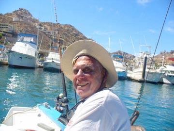 Panga fisherman at Cabo San Lucas.