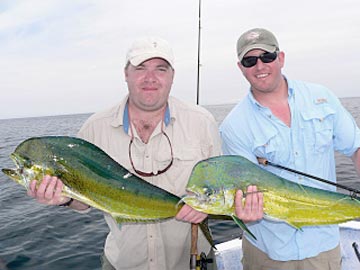 Dorado caught in March at East Cape.