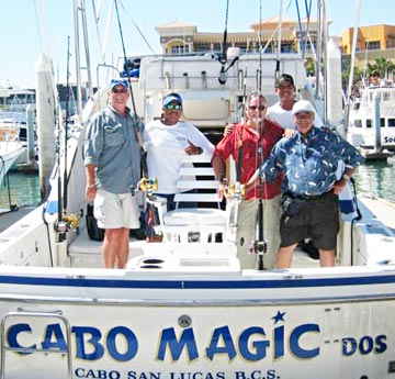 Boat Cabo Magic Dos at Cabo San Lucas.
