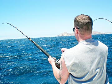 Offshore fishing at Cabo San Lucas