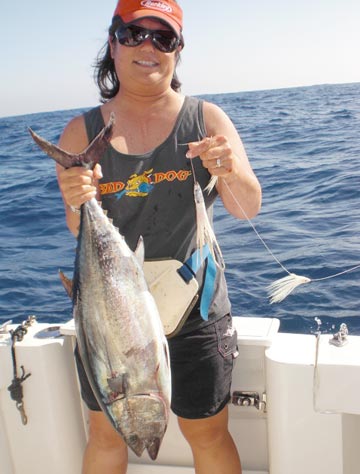 Bluefin tuna caught off Ensenada