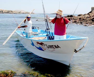 Panga at Bahia Asuncion
