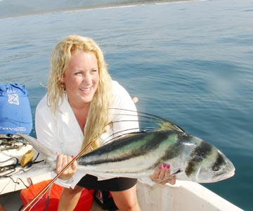 Record roosterfish caught at Zihuatanejo