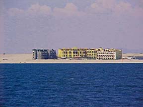 Condo construction at Puerto Peñasco, Sonora, Mexico.