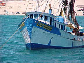 Shrimp trawler at Puerto Peñasco, Sonora, Mexico.