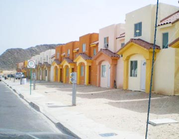 New housing in San Felipe.