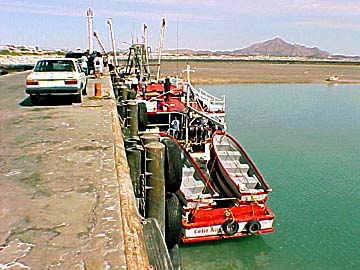 San Felipe panga mothership Celia Angelina, at dock.