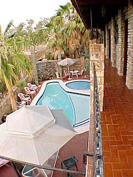 Vista del Mar motel at San Felipe, Baja California, Mexico.