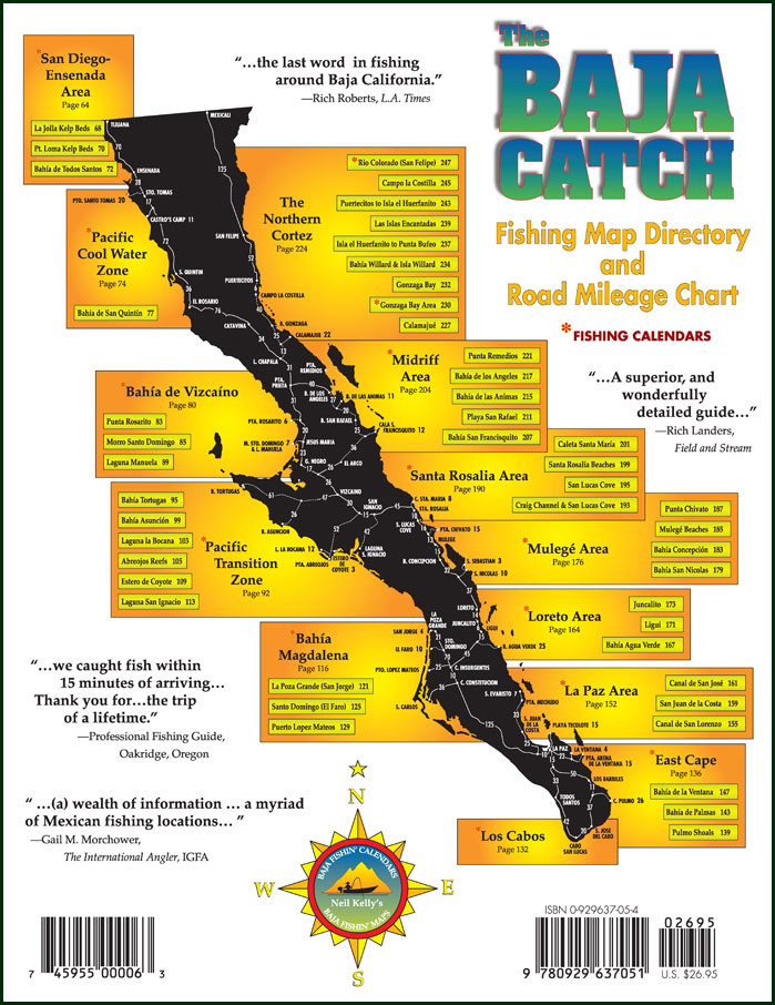 San Felipe Fishing Chart And Guide