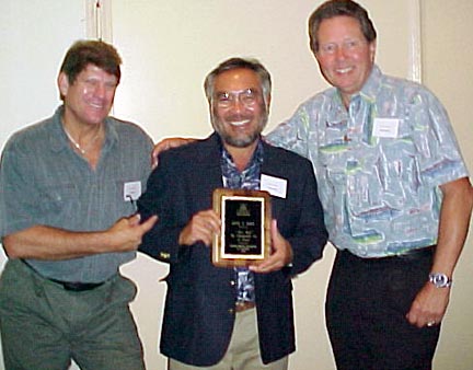 Unforgettable Sea of Cortez award presentation for Best Book of the Year, June 4, 2000.