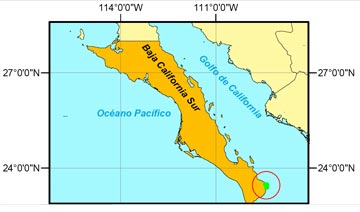 Cabo Pulmo Locator Map